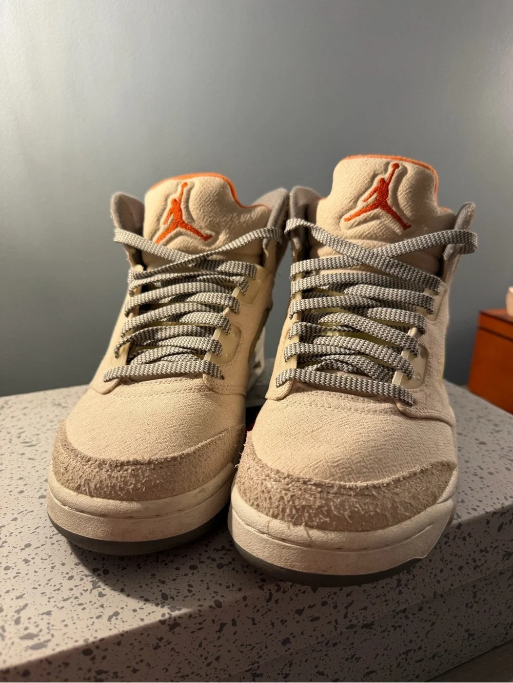 Nike Big Kids Air Jordan 5 Retro SE Craft with Box